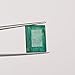 AAA+ Zambian Green Emerald Emerald Cut 13.55 ct Faceted Gemstone for Jewelry Making, Green Emerald Stone Gemstone Beads, Loose Gemstone