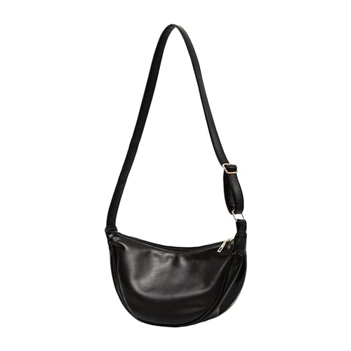 Sac à bandoulière en cuir PU pour femme de grande capacité idéal au quotidien