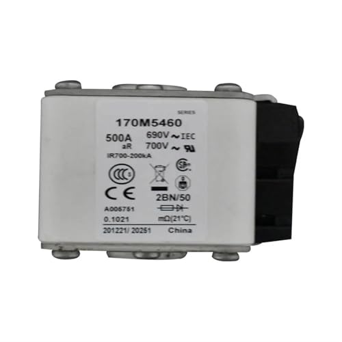 Núcleo de fusible 170M6141 solución para corriente continua en coches