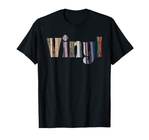 Vinyl Record T-shirt Audiophile DJ Album Lover Tee T-Shirt