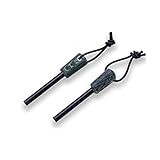 Joker Fire Starter PD09, Green Canvas micarta Material with Black line, Tool for Fishing, Hunting, Camping and Hiking