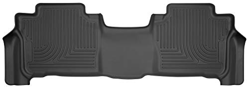 Husky Liners - 14091 Fits 2013-19 Lexus LX570, 2013-19 Toyota Land Cruiser Weatherbeater 2nd Seat Floor Mat Black