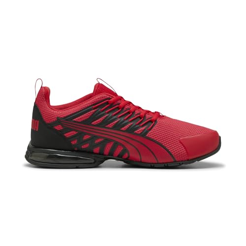 PUMA Tênis masculino Voltaic Evo Cross Trainer, For All Time Red-Puma Black, 44