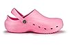 ESTRO Clogs Women's Mules for Men - Unisex Slippers for Men and Women Rubber Mules Rubber Slippers A78, pink, 9 UK #4