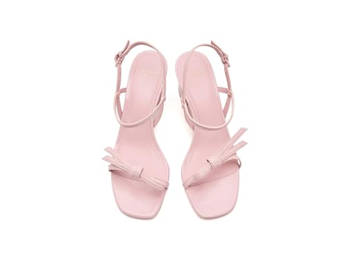 Image of kate spade new york Loop Smooth Leather Block Heel Sandal | Party Sandals