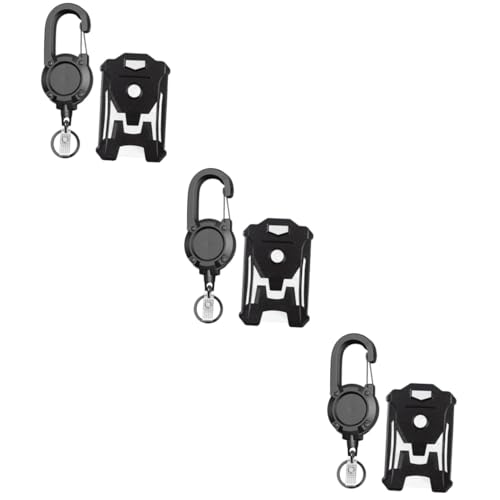 Porte-badge vertical transparent lot de 3 pour protéger vos cartes de travail contre l'usure