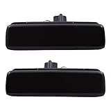 Driver and Passenger Front Outside Outer Door Handles Replacement for Chevrolet GMC Van 15719665 15719666