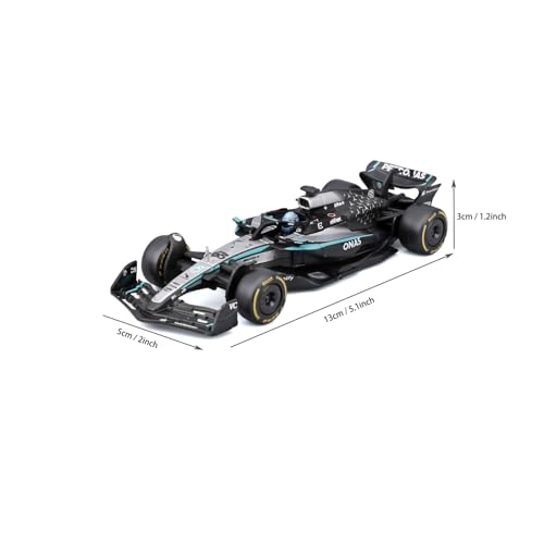 Modelo de auto F1 W16#63 a escala 1:43 miniatura 4