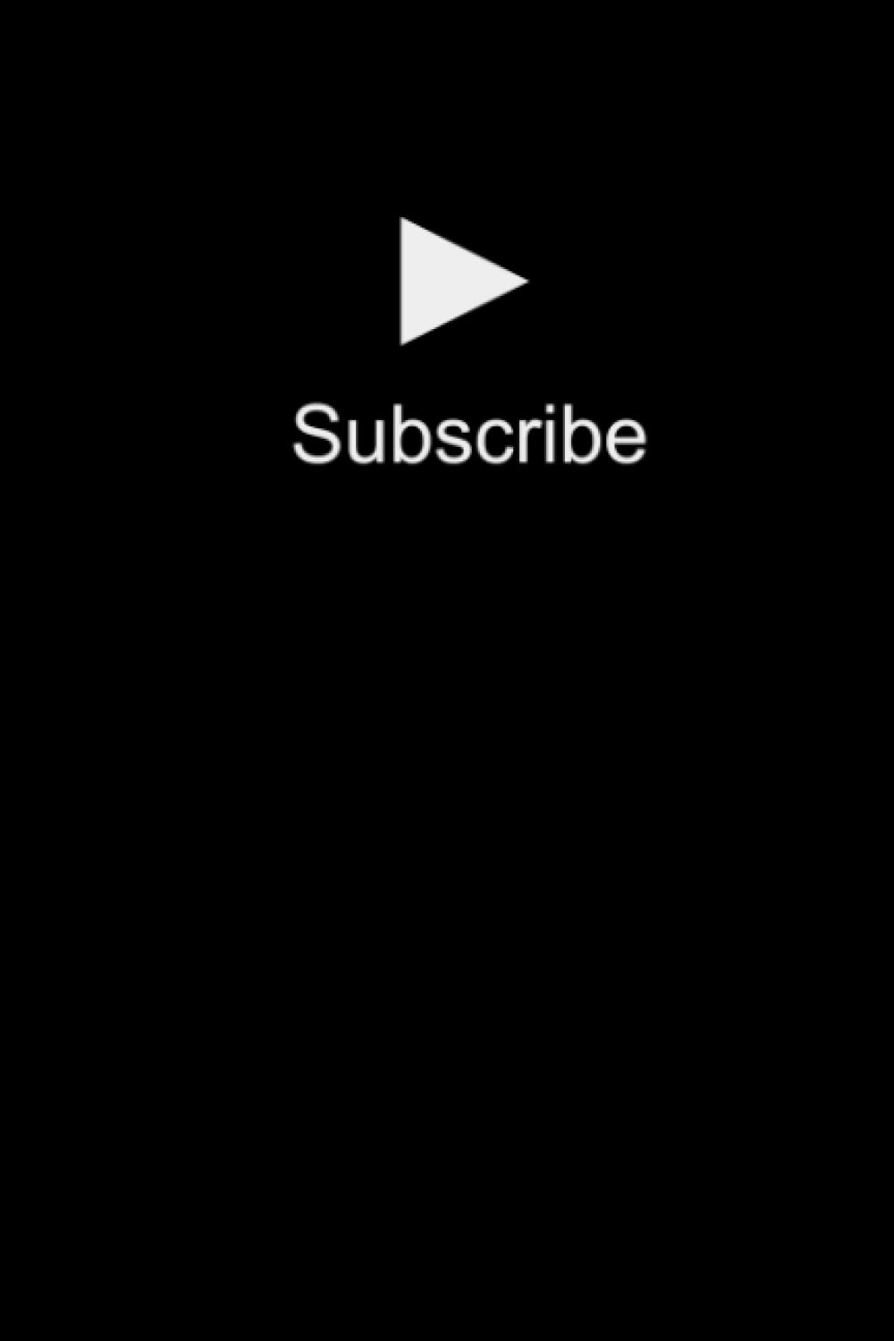 Subscribe: Content creator notebook, 6x9 120 Page notebook with lined pages next to a storyboard to write and sketch concepts for videos
