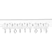ZXYAN Fijaciones de riel Riel de Cortina Flexible de 3M para ventanales...