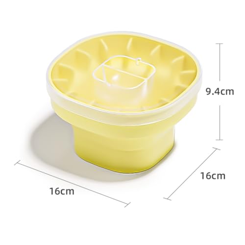 Cubeta plegable para cubos de hielo de silicona miniatura 5