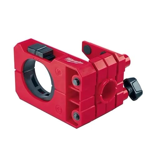 Milwaukee 49-22-4073 Polycarbonate 1-3/8" - 1-3/4" Door Lock and Deadbolt Installation Kit with Included Hole Saw, Auto-Centering Guide and Non-Slip Clamp (Drill / Driver Not Included)
