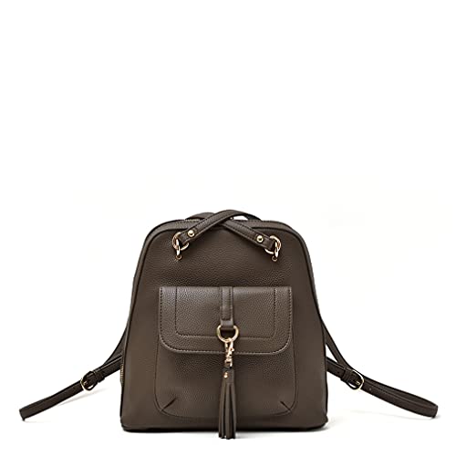 [Gratante] グラタンテ クロスショルダー 2way ミニリュック レディース リュック abb-g0026 (コーヒー)