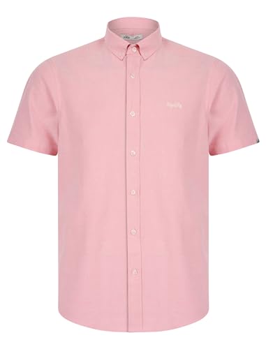 Chemise Tokyo Laundry anti-col affaissé en coton Oxford Tiberius manches courtes