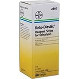 Keto-Diastix Reagent Test Strip (50 count)