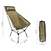 Amagogo Outdoor Chair for Camping and Beach Use, Green