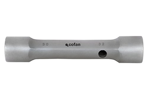 Cofan LLave de Tubo de doble boca hexagonal | Medidas desde 6-7 a 30-32| Totalmente huecas