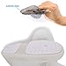 Waterproof Shoe Covers, Thickened Sole Reusable Rain Shoe Covers, Silicone Rubber Non Slip Shoe Protectors, Elastic Overshoes Elevated Galoshes For Man and Woman (L, White)