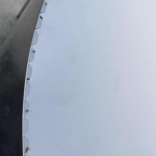 Couvercle de ventilation pour toit résistant à la pluie avec conduit d'aération 50cm - 6