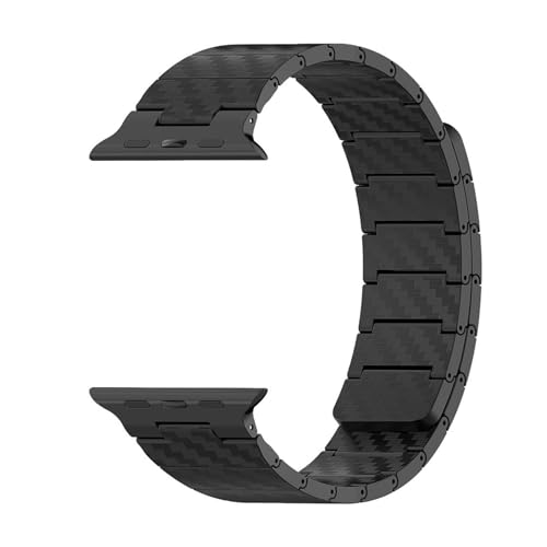 Quirxio Magnetic Carbon Fiber Strap For Apple Watch Ultra 49mm Band S10 46mm 45/42/44mm 38/40/41mm...