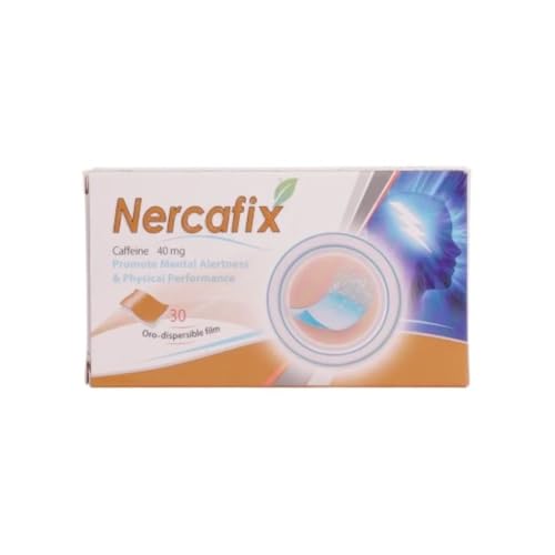 Nercafix 40 mg Caffeine 30 Fast Dissolving Film