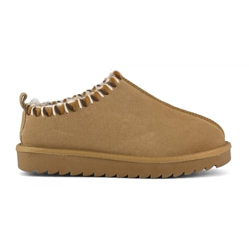 Slippers courts à coutures multiples renforcées, chaussons chauds en taille 40