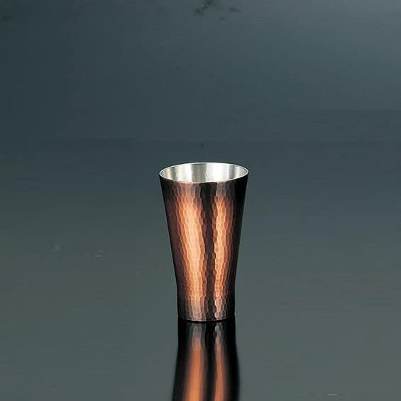 日本陶彩 Shinkodo Pure Copper Hammered Tumbler (Small)