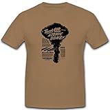 Thank God for The Atomic Bomb Power Psychina Free Poster Wk - T Shirt #10541, Größe:XXL, Farbe:Sand