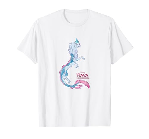 T-shirt Disney Raya anti-irritation en coton doux motif Sisu pour peau sensible