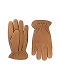 Marmot Herren Basic Work Glove, gefütterte Lederhandschuhe, robuste Arbeitshandschuhe, mit schnelltrocknendem Innenfutter, Almond, XL