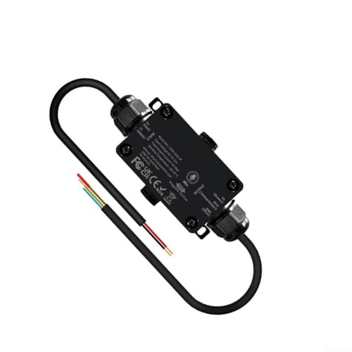 Controlador LED ESP32 con micrófono, impermeable IP65 para tiras WS2811 6