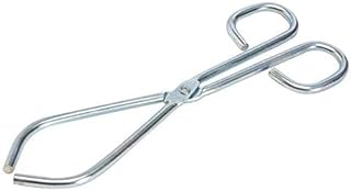 Beaker Tongs, 9 in Overall Length, Plated Steel, Fit Use Compatible 50 to 1500 Ml Beakers,210415491