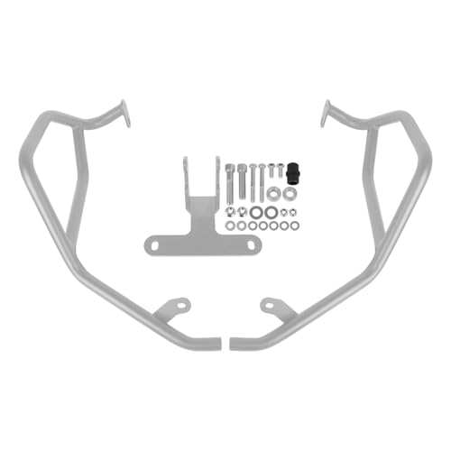 �o�C�N �o�[�o���p�[ �p�̃e�l�� 700 �p��XTZ690 2025 2026 �G���W���K�[�h�������H�N���b�V���o�[�I�[�g�o�C�t���[���ی�o�[�o���p�[�X�^���g�P�[�W �G���W���K�[�h �N���b�V���o�[(A sets silver upper)