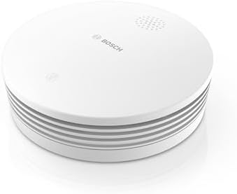 Detector de humo II Bosch Smart Home con funcionamiento mediante aplicación compatible con Apple HomeKit