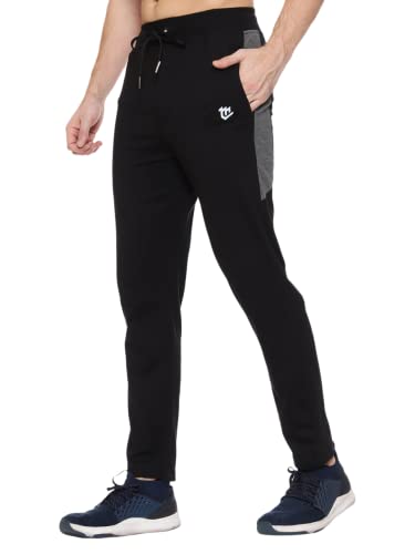 Image of MARK LOUIIS Regular Fit Cotton Trackpant for Men