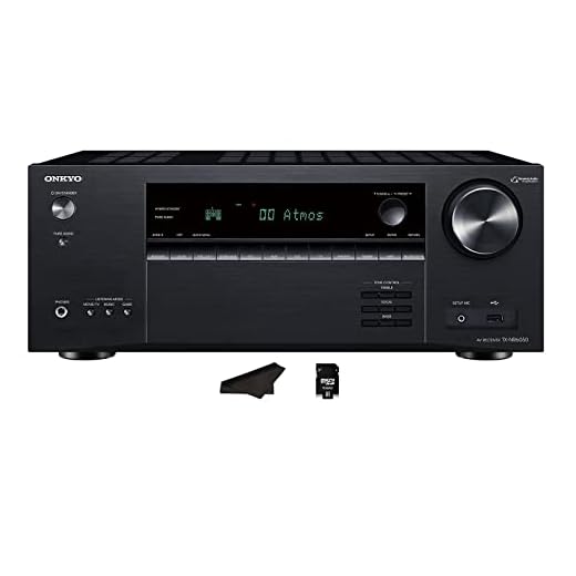 Onkyo TX-NR6050 + 7.2 Channel Network Home Theater | Smart AV Receiver | 8K/60, 4K/120Hz | 90W | HDR | VRR | DTS | Dolby Atmos | ALLM | QFT | Includes Kwalicable Micro SD Card & Cleaning Cloth