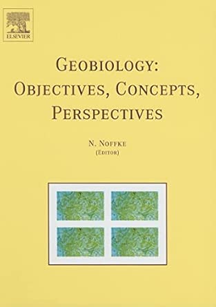 Geobiology: Objectives, Concepts, Perspectives book cover