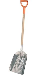 Fiskars Schneeschaufel 1001637 Aluminium-Holz