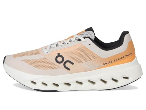 On Men's Cloudsurfer Next Sneaker, Tangerine/Ivory, 8.54