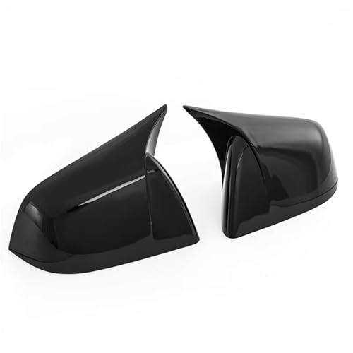 �~���[�J�o�[�L���b�v Compatible With Tesla For Model Y 2020 2022 2023 �ԗp�T�C�h�~���[�J�o�[�L���b�v �h�A�~���[�J�o�[ �O���A�N�Z�T���[(�u���b�N)