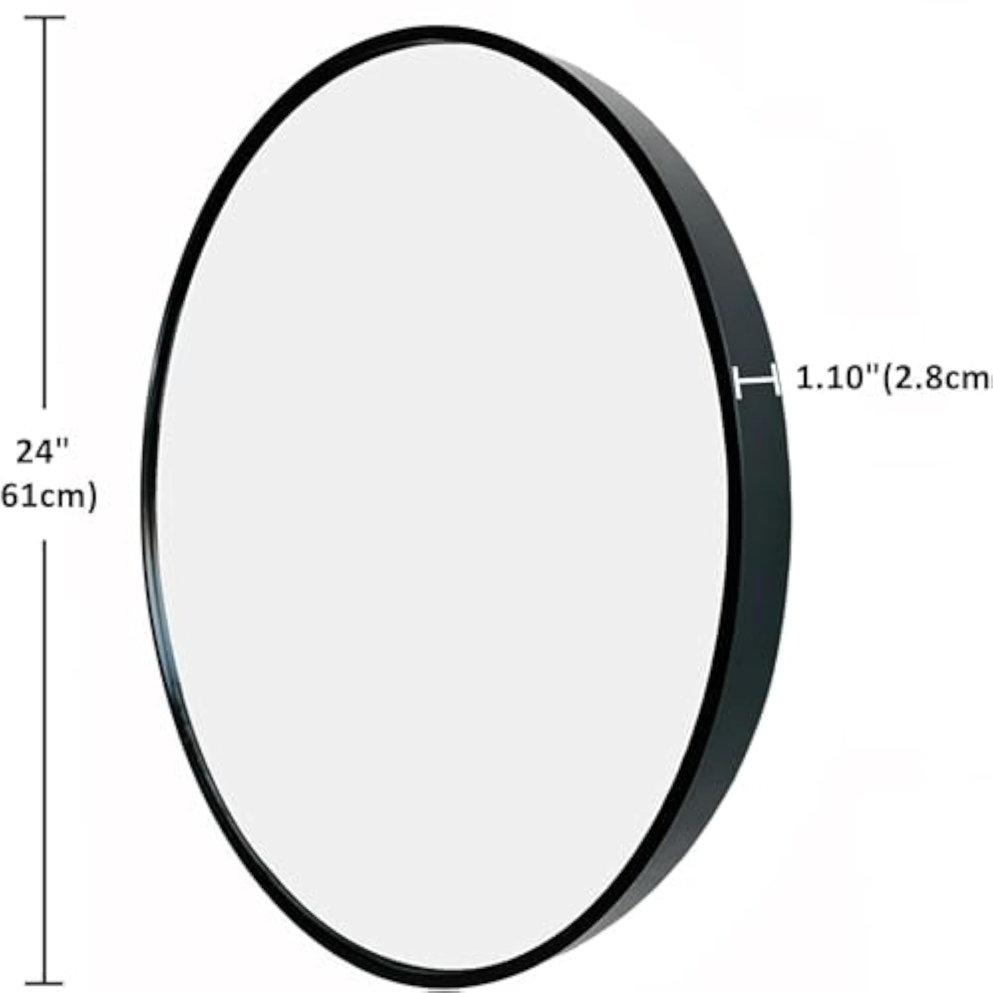 Aluminium Material Frame Mirror for Wall