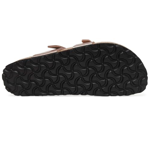 Birkenstock Unisex Mayari Birko-Flor Copper Sandals 9 W / 7 M US2