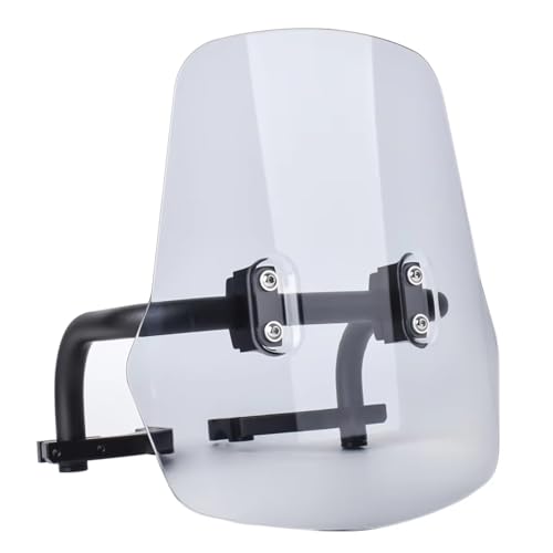 �t�����g�K���X�f�B�t���N�^�[ Compatible With CRF300L 2021-2025 For Monkey 2019-2024 �t�����g�K���X�t�����g�K���X�E�C���h�X�N���[���A�N�Z�T���[�C�������ƌ݊���(Gray)