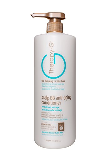 Therapy-G Scalp BB Anti-Aging Conditioner for hair loss, stimulating hair regrowth, protecting hair color Liter 33.8 oz