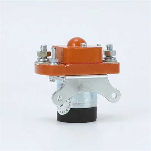 Contactor DC 100A ZJ100A con interruptor 1NO de alta conductividad 72V 3