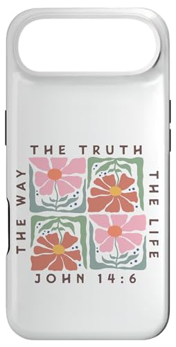 John 14:6 The Way The Truth The Life �t���[�����f�U�C�� �X�}�z�P�[�X iPhone Air �p