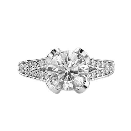 Bague Arcane en moissanite ronde : sublimer vos tenues de soirée