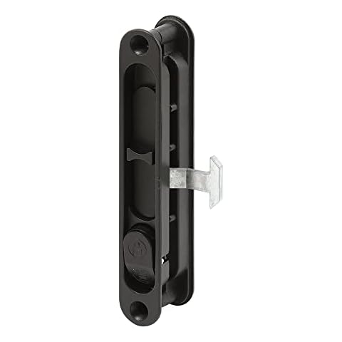 Prime-Line Black Sliding Screen Door Latch Cover