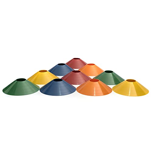 Kit 10 Chapéus Para Circuito Mini Half Cone Chinês Colorido Cor:Colorido;Tamanho:G;Genero:Unissex