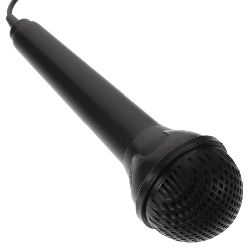 Abaodam 3.5mm Microphone for Keyboard Lightweight Portable Microphone Foam Amp Compatible Singing Mic